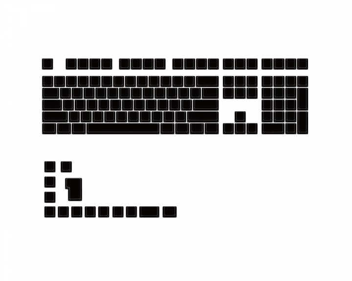Ducky Blank PBT Keycap Set MDA Profile - Sort (DEMO)