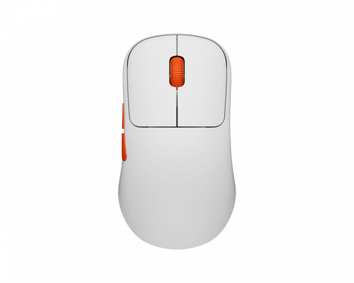 Waizowl Cloud Trådløs Gaming mus - Hvid/Orange (DEMO)