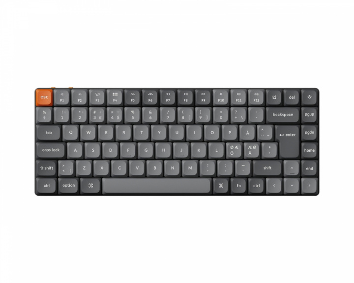 Keychron K3 Max Low Profile Hotswap Trådløst Mechanical Tastatur [Gateron Red] - ISO (DEMO)