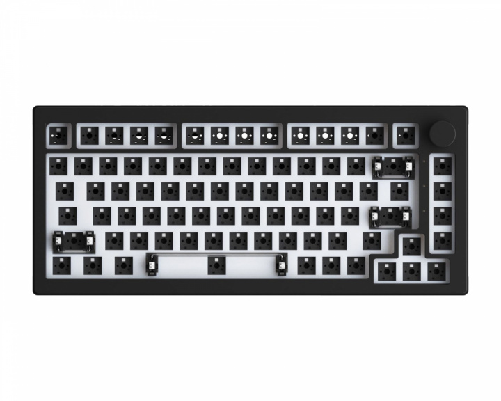 Akko 5075S 75% RGB QMK Barebone ISO - Sort (DEMO)