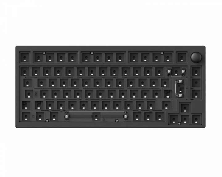 Lemokey P1 Pro QMK 75% RGB ISO Trådløs Barebone - Carbon Black (DEMO)
