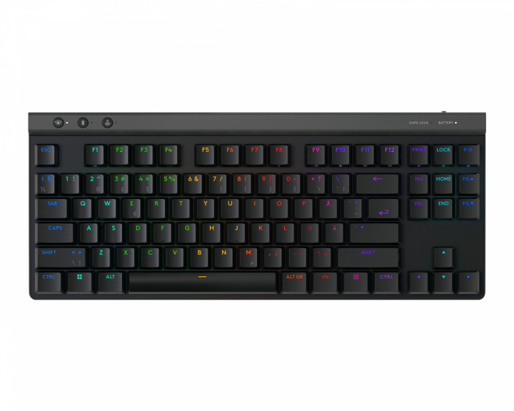 Logitech G515 TKL Lightspeed Trådløst Gaming Tastatur [Linear] - Sort (DEMO)