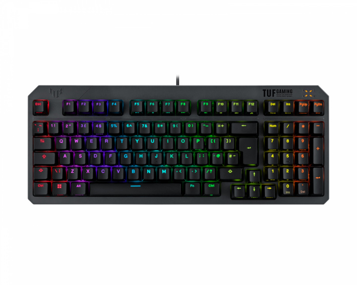 Asus TUF Gaming K3 Gen II RGB-Tastatur - Sort (DEMO)