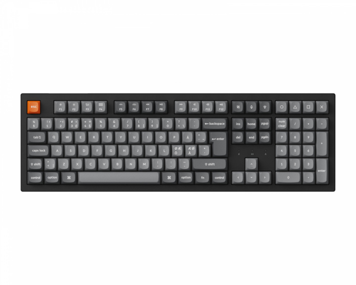 Keychron K10 MAX Trådløs Tastatur Hot-Swap [Super Red] (DEMO)