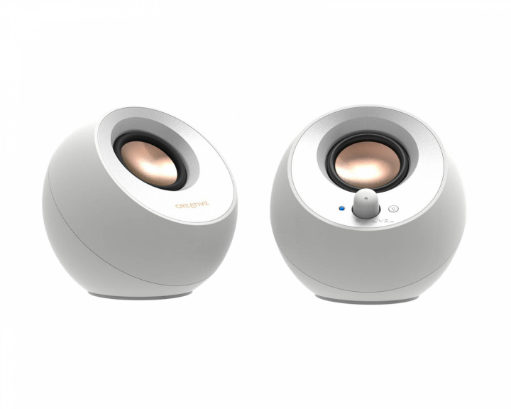 Creative Pebble V3 - 2.0 Højttaler - Hvid (DEMO)