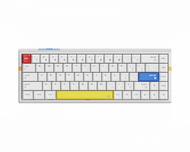ATK RS6 Ultra Magnetisk HE Tastatur [TTC RGB Magneto] - White Shadow Warrior (DEMO)