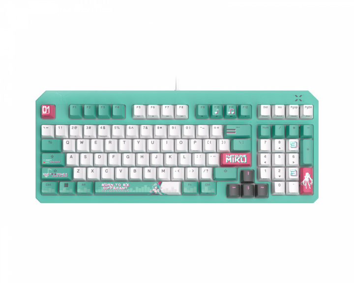 Asus TUF Gaming K3 Gen II Tastatur – Hatsune Miku Edition (DEMO)