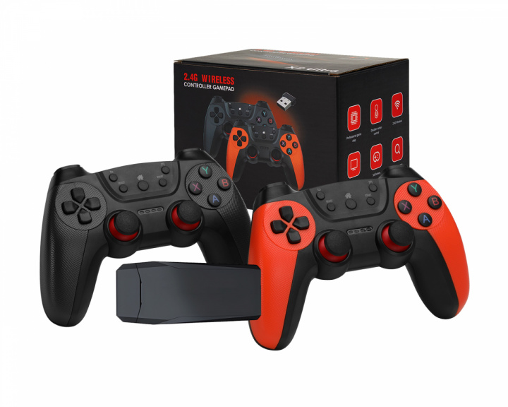 - X2 Ultra Retro Spilkonsol - 64G HDMI Game Stick - 35000+ Spil (DEMO)