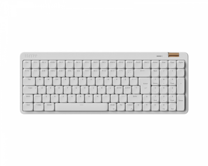 Lofree Flow Lite100 96% Low-Profile Mekanisk Tastatur [Lofree Specter] - Off White (DEMO)
