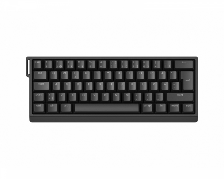 FGG MAD60 HE RGB ISO Tastatur [Magnetic Amber Pro] – Sort (DEMO)