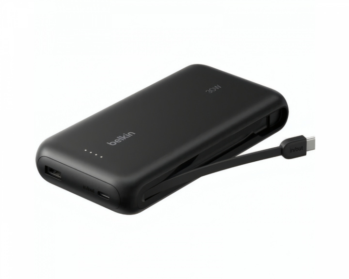 Belkin PD30W 20000 mAh Powerbank med integreret kabel (DEMO)