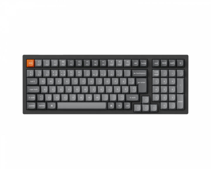 Keychron K4 MAX Trådløst QMK/VIA Tastatur [Keychron Super Red] (DEMO)