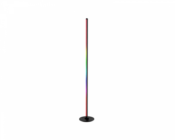 Deltaco Smart Home Gulvlampe - Fjernbetjening / App Kontrol - Sort (DEMO)