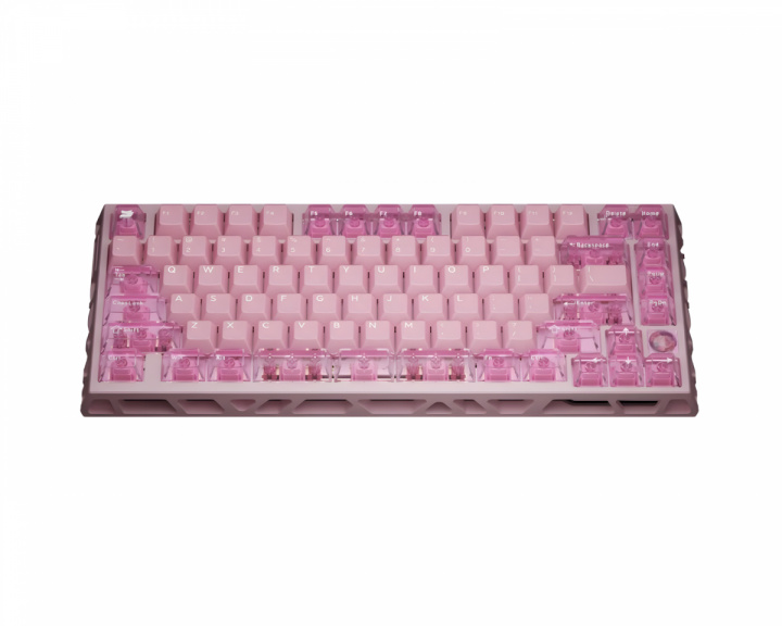 Gateron x Sikakeyb FORT 75 Limited Edition Magnetisk Tastatur - Pink (DEMO)