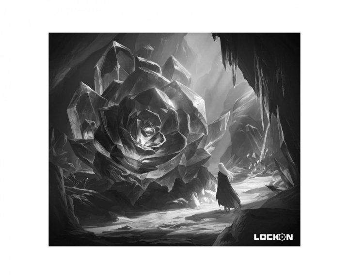 LockOn Odyssey Glas Musemåtte - Sort & Hvid - Limited Edition (DEMO)