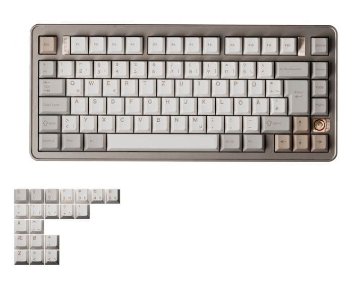 Ticktype Evo75 ISO Tastatur - First Light [Rye Linear] (DEMO)