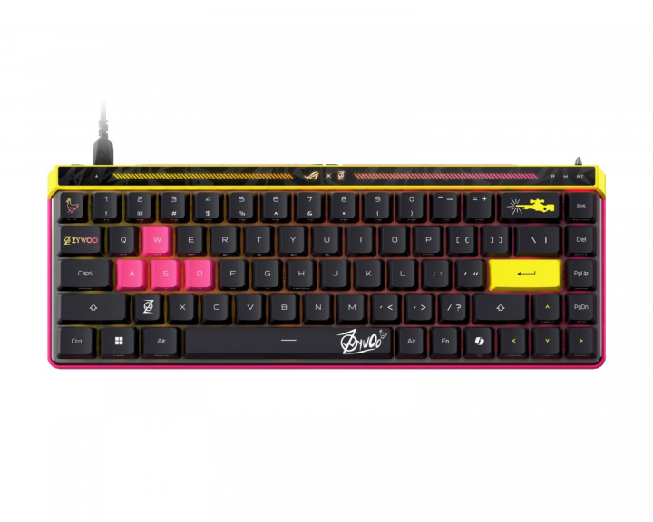 Asus ROG Falchion Ace HFX ZywOo Edition Gamingtastatur [ROG HFX Magnetic] (DEMO)