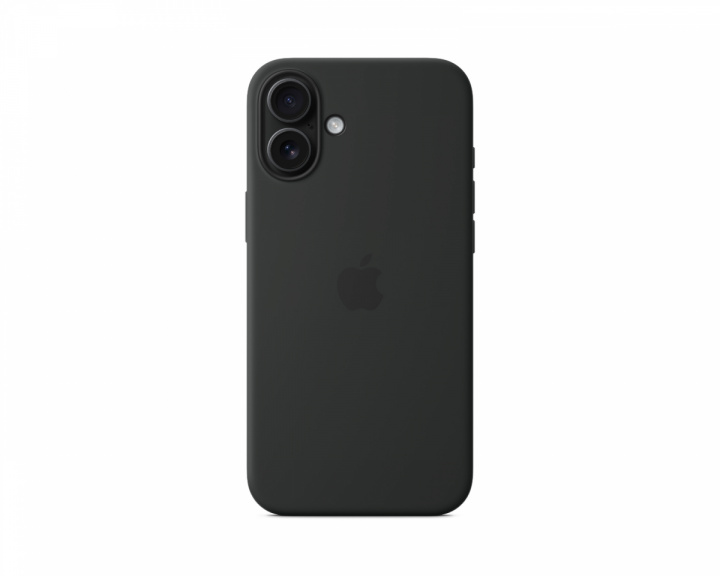 Apple iPhone 16 Plus-silikoneetui med MagSafe - Sort (DEMO)