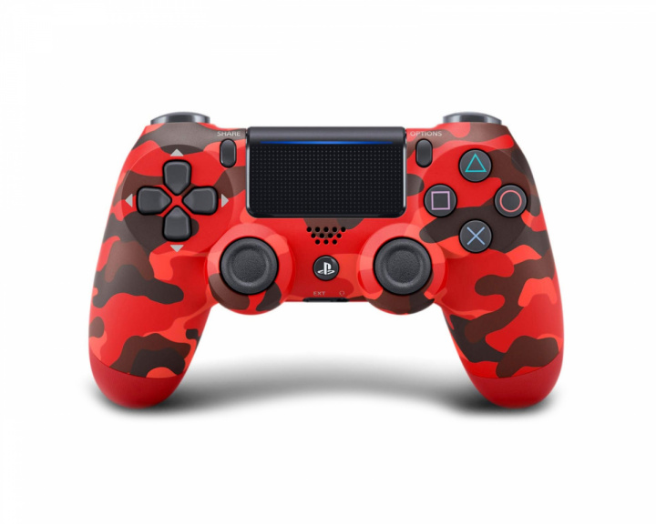 Sony Dualshock 4 Trådløs PS4 Controller v2 - Red Camouflage (Refurbished)