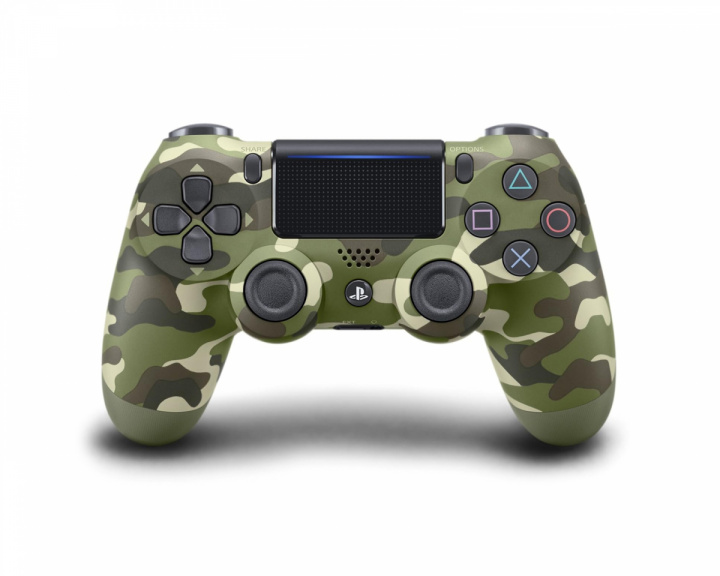 Sony Dualshock 4 Trådløs PS4 Controller v2 - Green Camouflage (Refurbished)