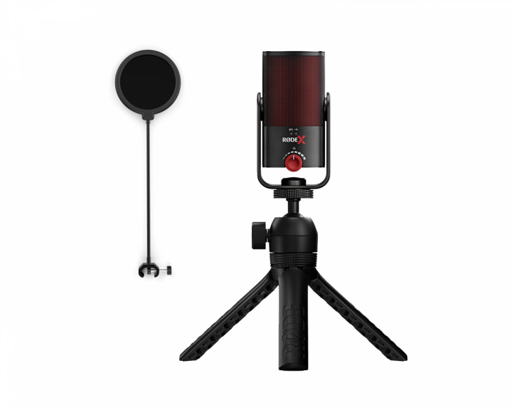 RØDE X XCM-50 - Bundle - USB-mikrofon til Streaming & Gaming + Fifine Popfilter