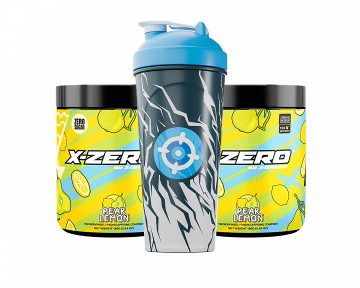 X-Gamer X-Zero Pear Lemon - 2 x 100 Portioner