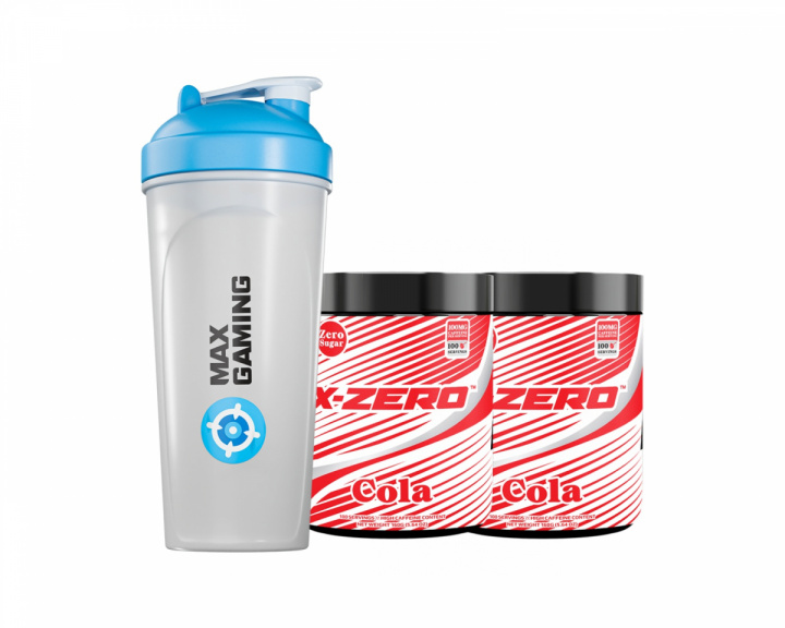 X-Gamer X-Zero Cola - 2 x 100 Portioner + Shaker