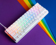 POK3R RGB Mekanisk Tastatur Hvid [MX Silver]