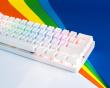 POK3R RGB Mekanisk Tastatur Hvid [MX Silver]