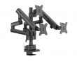 Monitor Arm SLIM V2 med USB 3.0-Hubb - 3 Skærmar