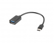 USB-C (han) til USB-A (hun) 2.0 15cm Adapter OTG