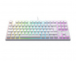 K4 RGB Mekanisk Gaming Tastatur TKL Hvid EDITION [Kailh Red]