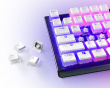 Prism PBT Double-shot Pudding Keycap Set Nordic - Hvid