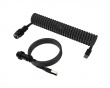 Aviator Coiled Cable USB-C - Sort