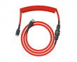 Coil Cable - Crimson Red