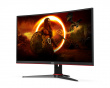 C27G2ZE 27” LED 240hz 0.5ms AMD FreeSync Premium Curved Gamingskærm