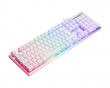 WK75 RGB Tastatur - Hvid