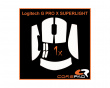 Soft Grips til Logitech G Pro X Superlight - Hvid