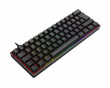 Aeon RGB Hotswap PBT Gaming Tastatur [Gateron Optical Blue] - Sort