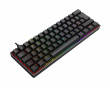 Aeon RGB Hotswap PBT Gaming Tastatur [Gateron Optical Red] - Sort