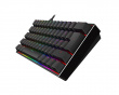Aeon RGB Hotswap PBT Gaming Tastatur [Gateron Optical Red] - Sort