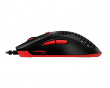 Pulsefire Haste Gaming Mus - Sort/Rød