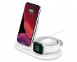 Boost Charge 3in1 Wireless Charger for Apple Devices - Hvid
