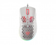 Krypton 555 Ultralight RGB Gaming Mus - Hvid