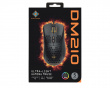 DM210 Ultra-Light RGB Gaming Mus - Sort