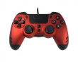 MetalTech Wired Controller PS4/PC - Rød