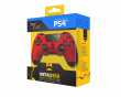 MetalTech Trådløs Controller PS4/PC - Rød