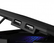 Oxid 850 RGB Laptop Køleplade 15.6”-17.3” - Sort