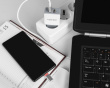 PRATI Ladekabel Micro USB til USB-A 2.0 - Silver LED 1m
