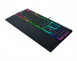 Ornata V3 Low Profile RGB Gaming Tastatur [Mecha-Membrane Clicky] - Sort